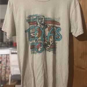 Texas Graphic Tee in Cream